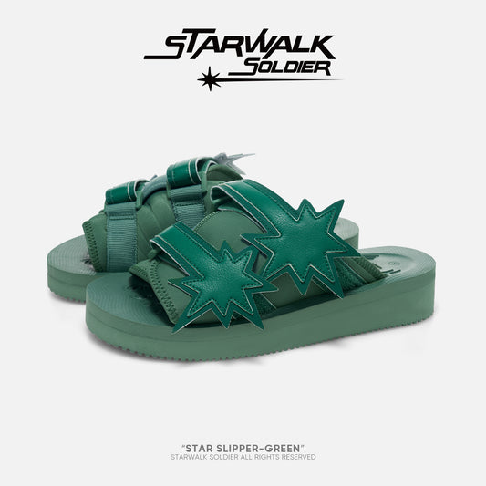 STAR SLIPPER GREEN