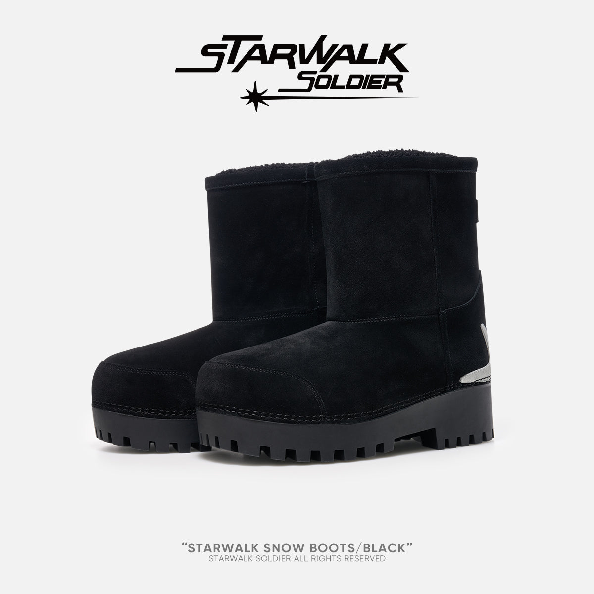 STARWALK SNOW BOOTS BLACK