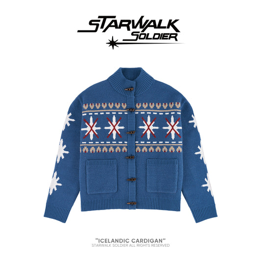 Icelandic Cardigan Blue