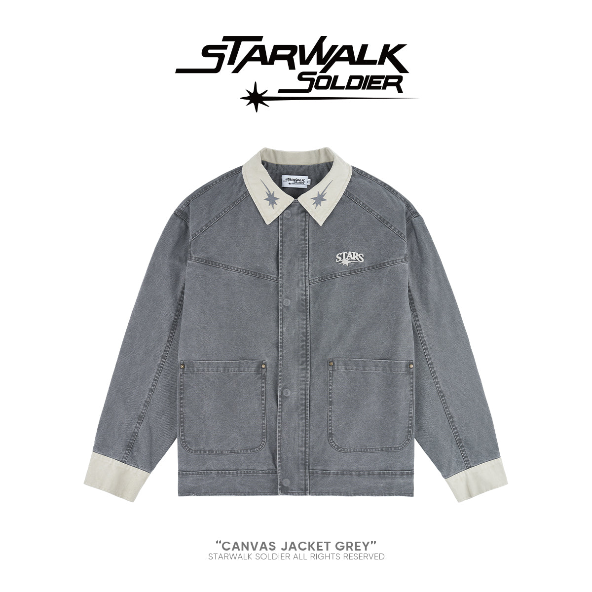 Canvas Jacket Grey