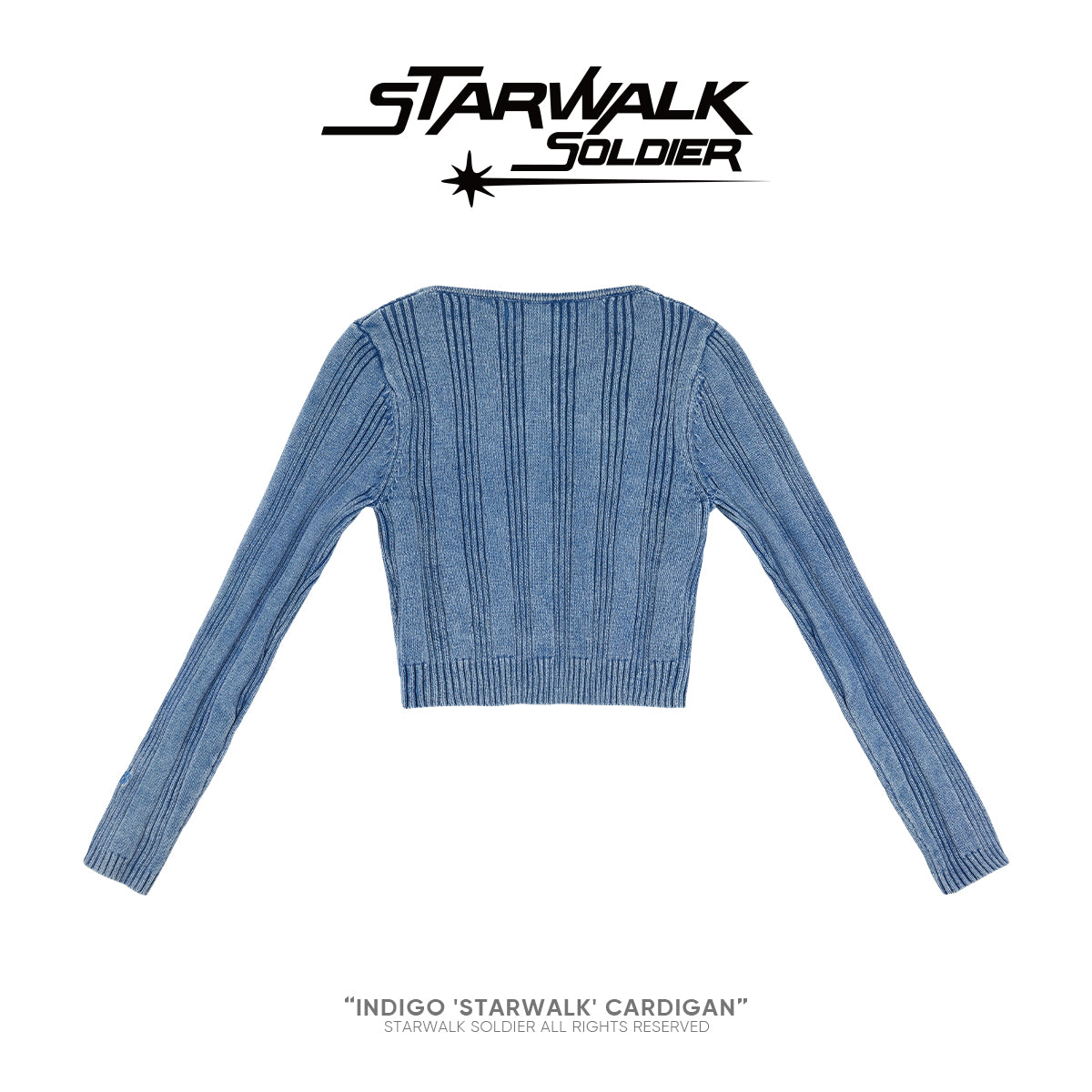 Indigo 'Starwalk' Cardigan