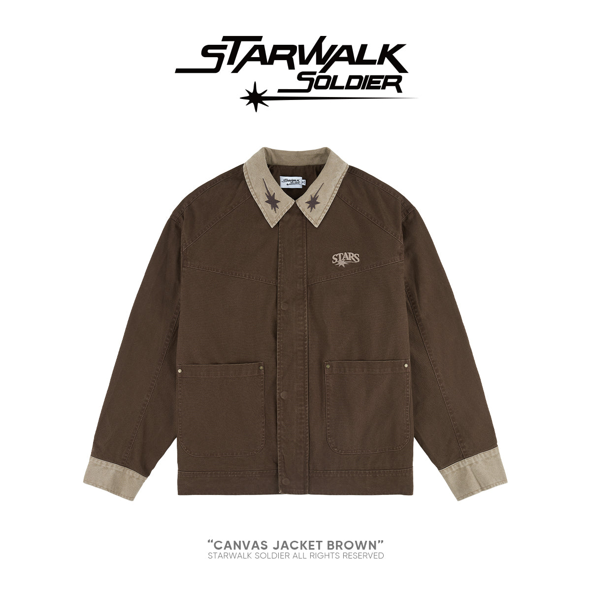 Canvas Jacket Brown