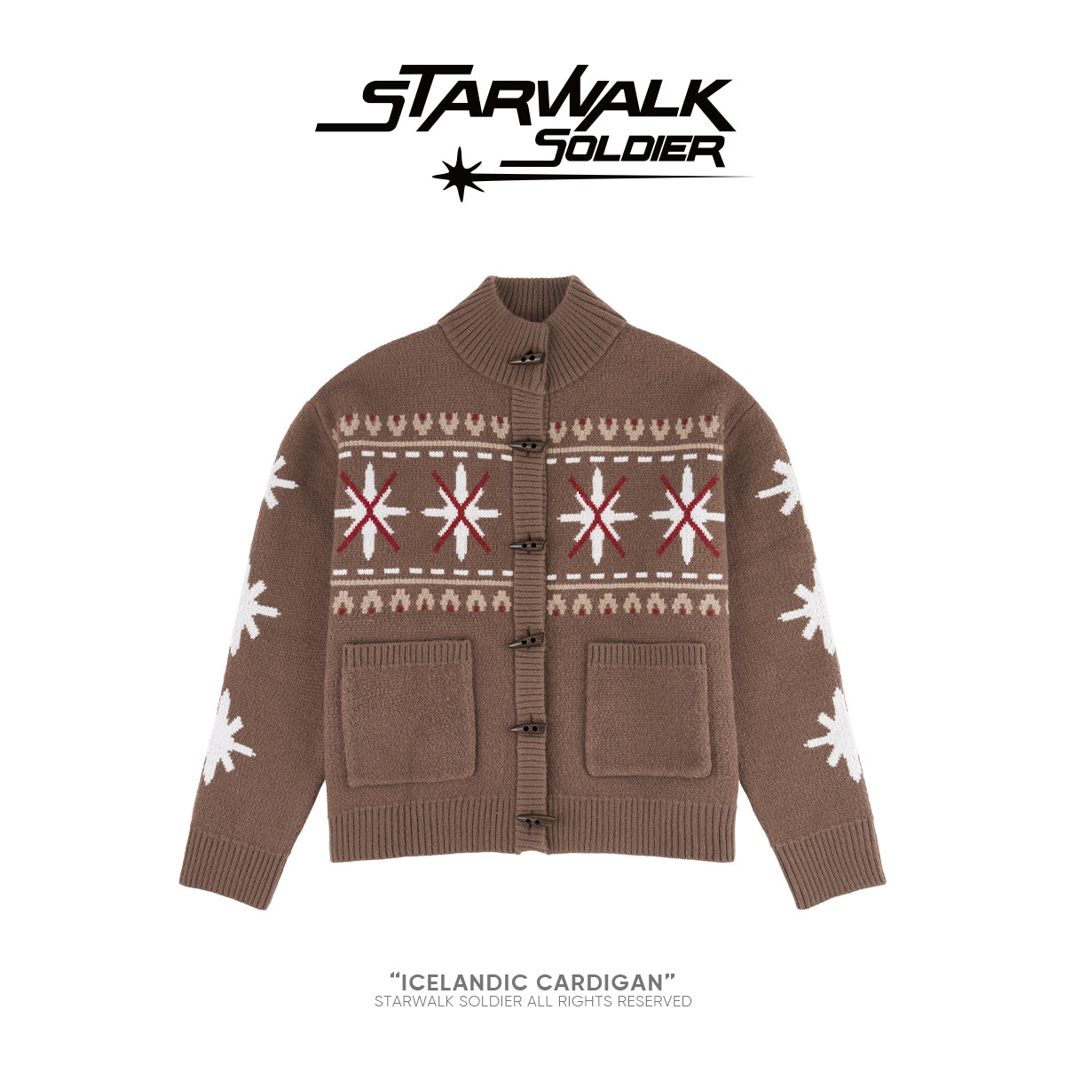 Icelandic Cardigan Brown