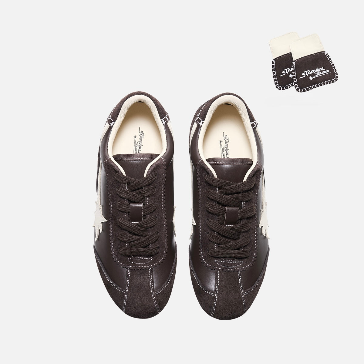 STARWALK TRAINER/DARK BROWN