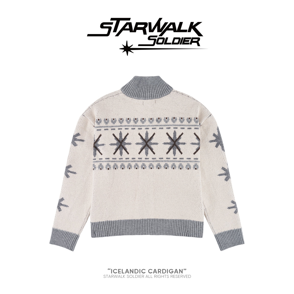 Icelandic Cardigan Grey