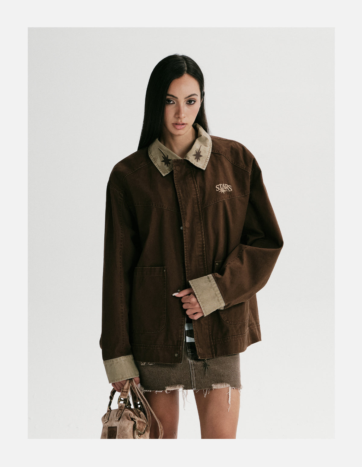 Canvas Jacket Brown