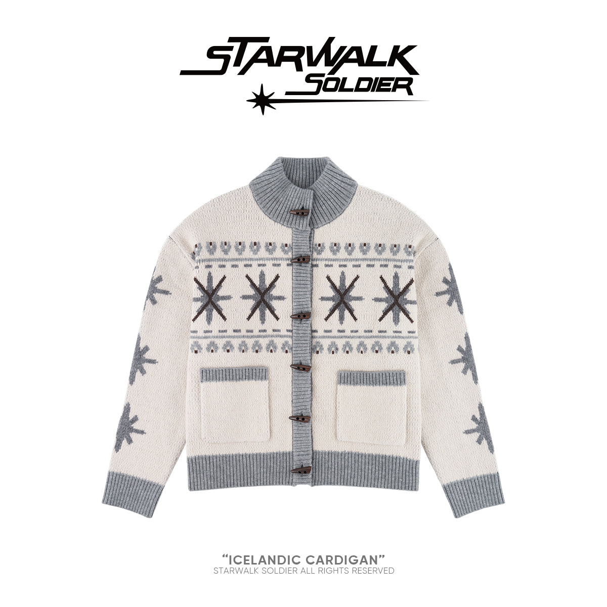 Icelandic Cardigan Grey