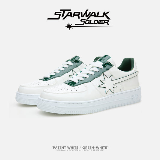 SKYSOLDIER Patent White / Green-white